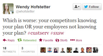 sxswi hangover: social media customer service