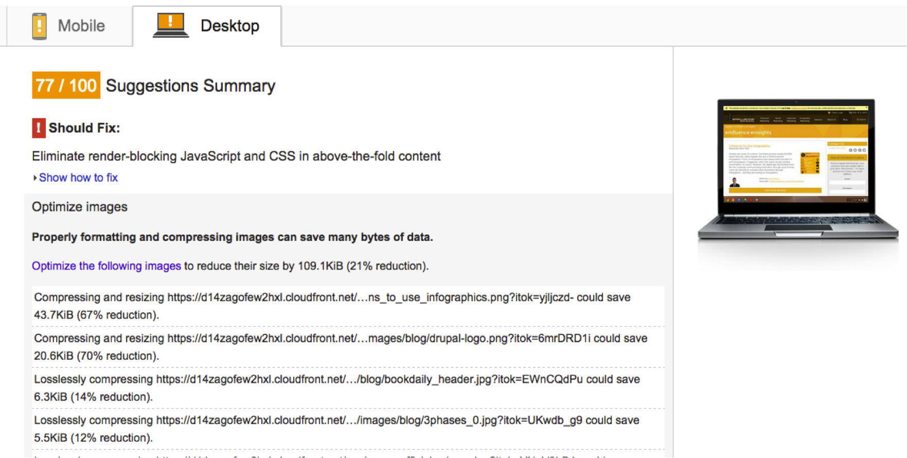 Automatic Image Optimization Tips