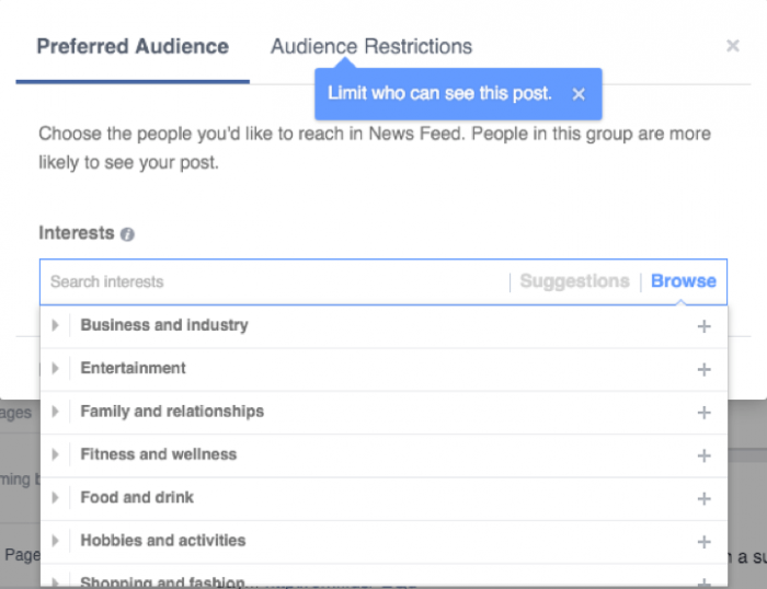 Facebook's Audience Optimization Tool emfluence Digital Marketing