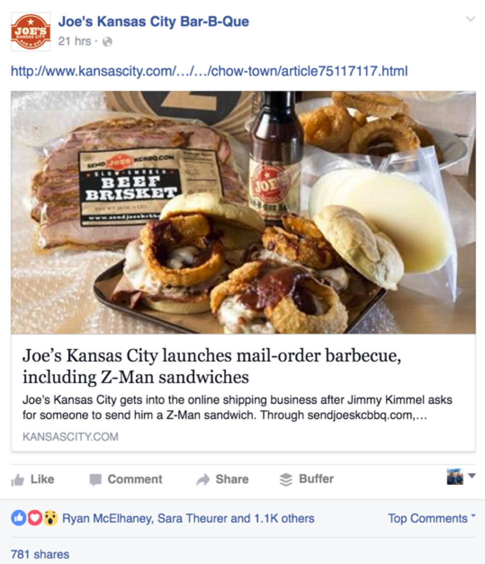Joe’s Kansas City Bar-B-Que – Send Joe’s slide #0