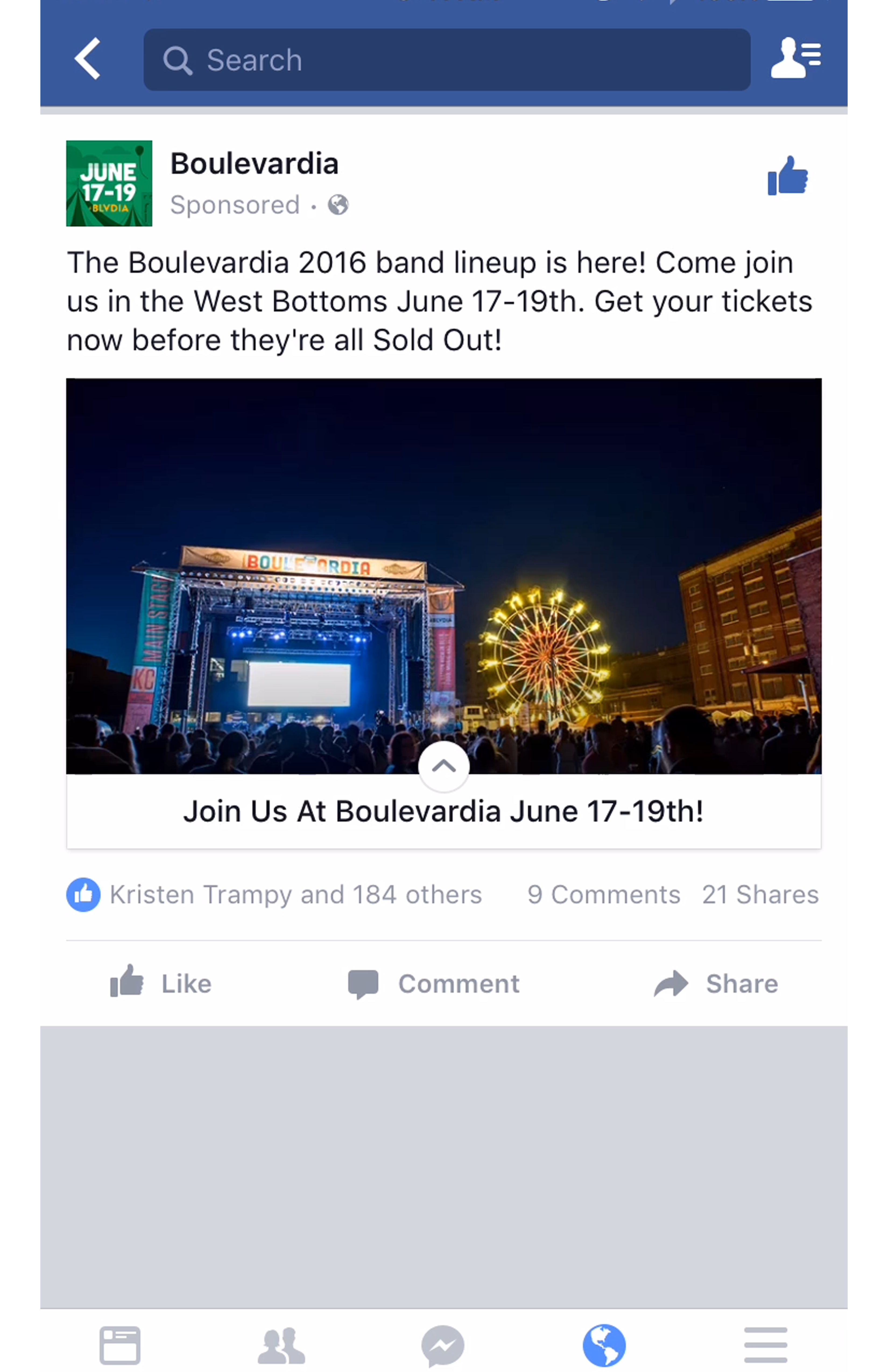 Boulevard Brewing Co. – Boulevardia 2016 Social Media slide #0