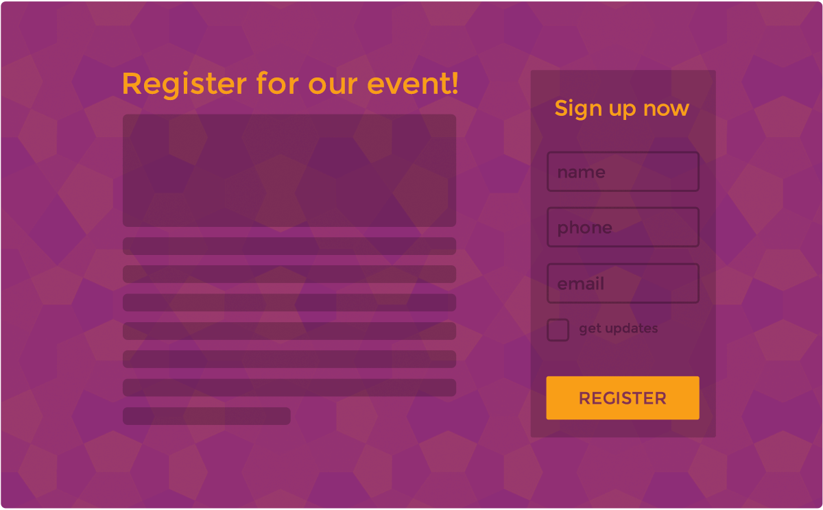 landing pages