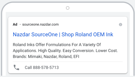 Nazdar SourceOne’s 2020 Shopping and Search Campaigns slide #0